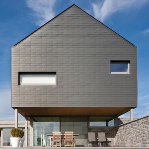 système de façade en fibro-ciment 1