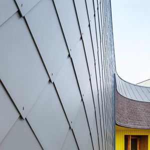 système de façade en fibro-ciment 1