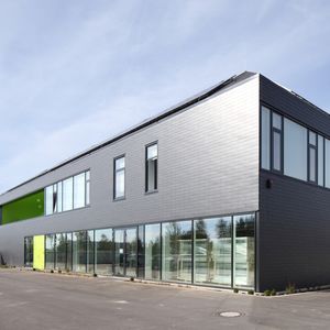 système de façade en fibro-ciment 1