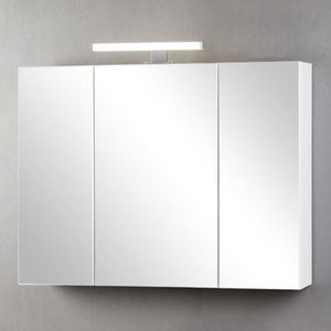 armoire de toilette à miroir contemporaine