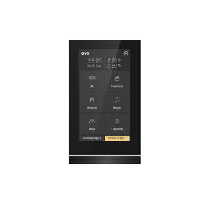 panneau de contrôle pour installation domotique