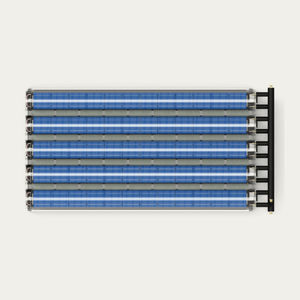 panneau solaire thermique à tubes sous vide