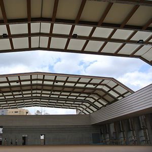 membrane architecturale en tissu 1