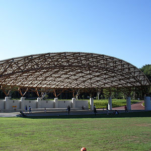 membrane architecturale en tissu 1
