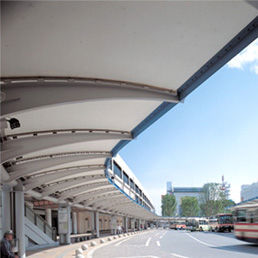 membrane architecturale en tissu 1