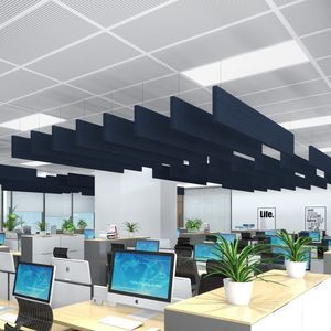 baffle acoustique en tissu