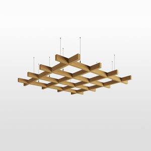 baffle acoustique en bois