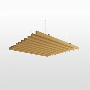 baffle acoustique en bois