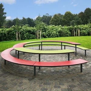 ensemble table et bancs contemporain