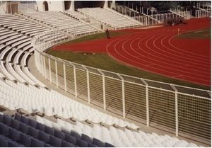 clôture pour terrain de sport