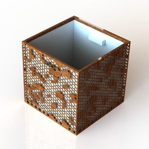 jardinière en acier