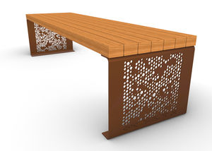 banc public contemporain