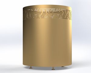 jardinière en acier