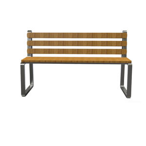 banc public design minimaliste