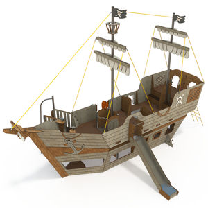 structure de jeu pour aire de jeux