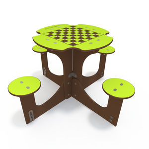 table d'échecs contemporaine