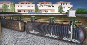 micro station d'épuration d'eau