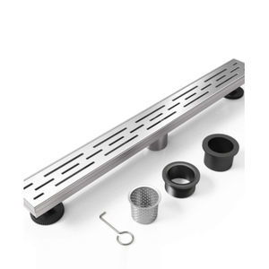 caniveau de douche en acier inox