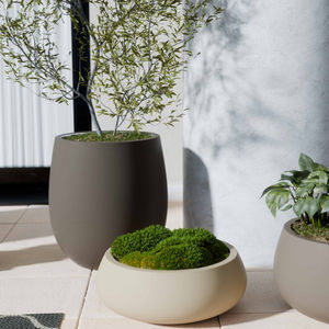 pot de jardin en polyester