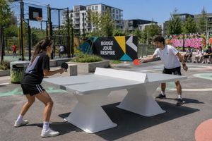 table de ping-pong d'extérieur