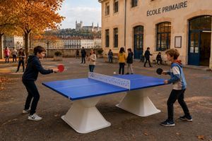 table de ping-pong d'extérieur