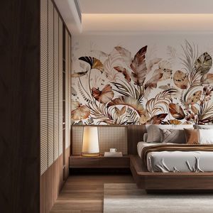 papier peint design biophilique 1
