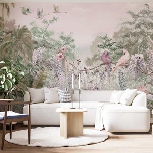 papier peint design biophilique 1