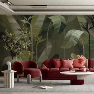 papier peint design biophilique
