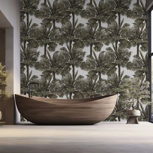 papier peint design biophilique 1