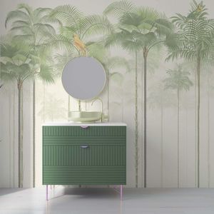 papier peint design biophilique 1