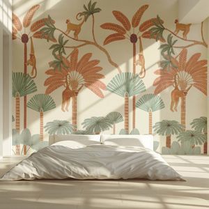 papier peint design biophilique 1
