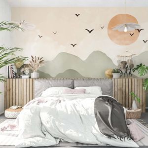 papier peint design biophilique 1