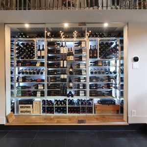 cave à vin de service