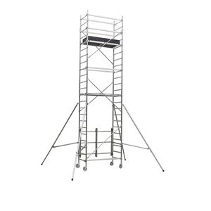 échafaudage en bois
