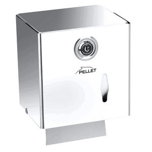 distributeur de papier toilette mural / en inox