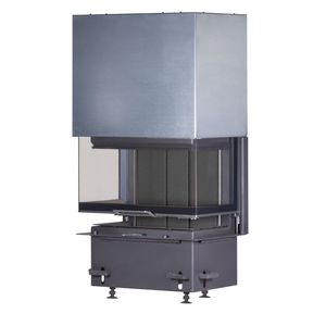 insert de cheminée à 3 faces