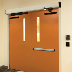 automatisme d'ouverture pour porte battante