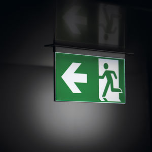 éclairage de secours de plafond
