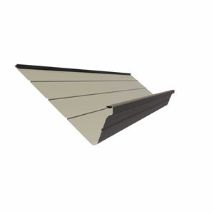 gouttière aluminium / à profil en V