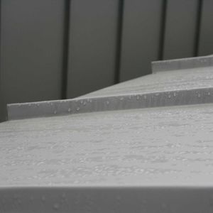 couverture de toit en aluminium / à joint debout