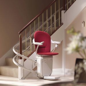 fauteuil monte-escalier tournant