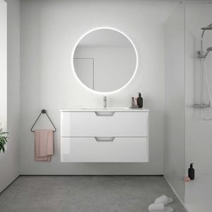 meuble vasque suspendu 1