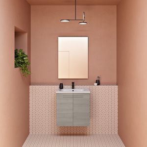meuble vasque suspendu 1