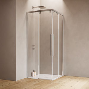 paroi de douche fixe