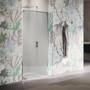 paroi de douche pivotante