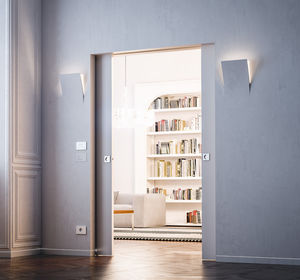 système à galandage pour porte coulissante