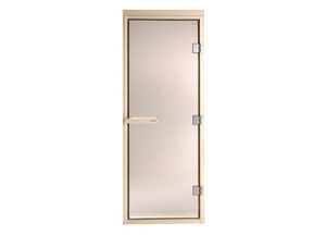 porte d'intérieure / battante / en verre