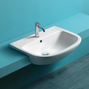vasque semi-encastrée