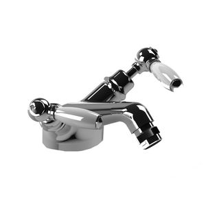 mélangeur pour bidet / à poser / en métal chromé / de salle de bain