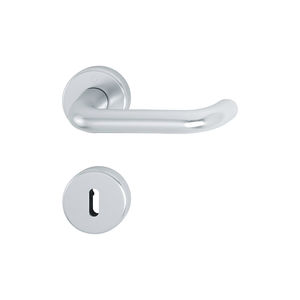 poignée pour porte / en inox / en aluminium / contemporaine